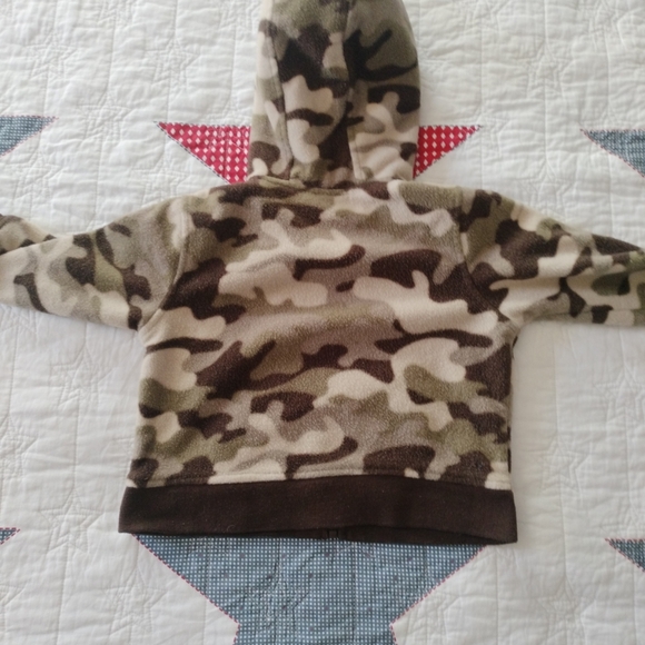 Rare Vintage Sesame Street Camp Elmo Camouflage Jacket 2T Embroidered 2007 - Picture 9 of 9